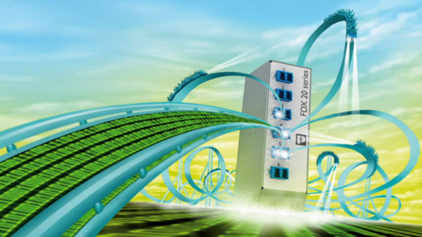 Phoenix Contact introduces compact FO splice boxes for DIN rails