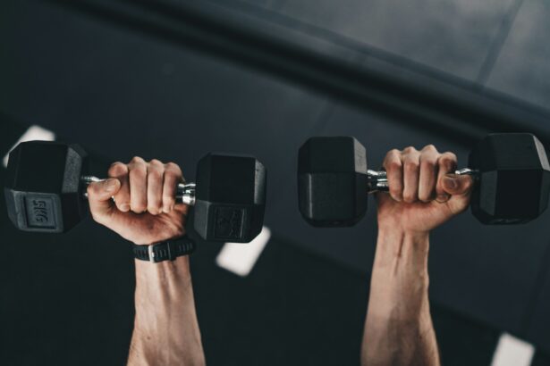 Person raising a bar illustrating the new open source AI benchmark set by Ai2 for large language models.