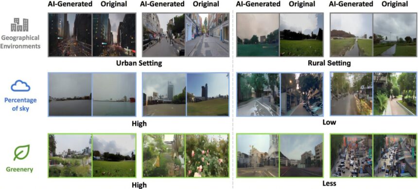 Using AI to turn sound recordings into accurate street images