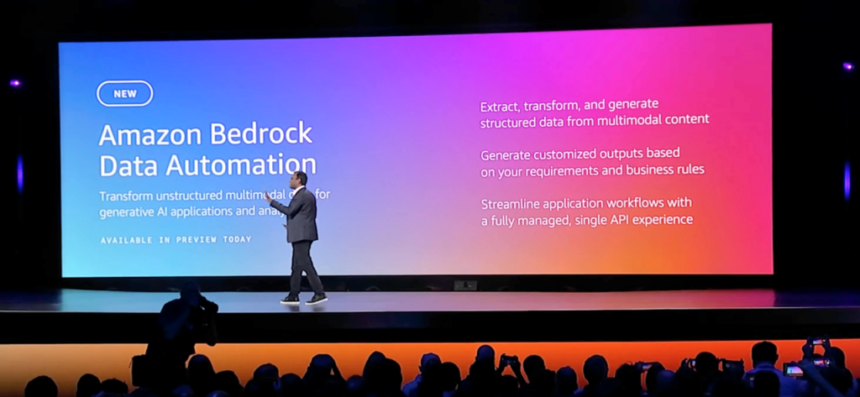 AWS debuts advanced RAG features for structured, unstructured data