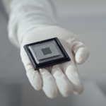 An image showing Google’s quantum computing chip