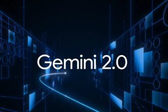 Gemini 2.0 logo as Google announces the latest version of its multimodal AI model that promises significant enhancements with features that ushers in the agentic AI era.