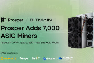 Prosper Acquires 7,000 ASIC Miners from BITMAIN and Secures Strategic Funding to Democratize Bitcoin Mining