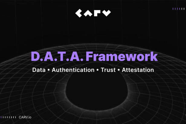 CARV Launches D.A.T.A Framework, Giving AI Agents 'Eyes and Ears' with On-Chain and Off-Chain Data