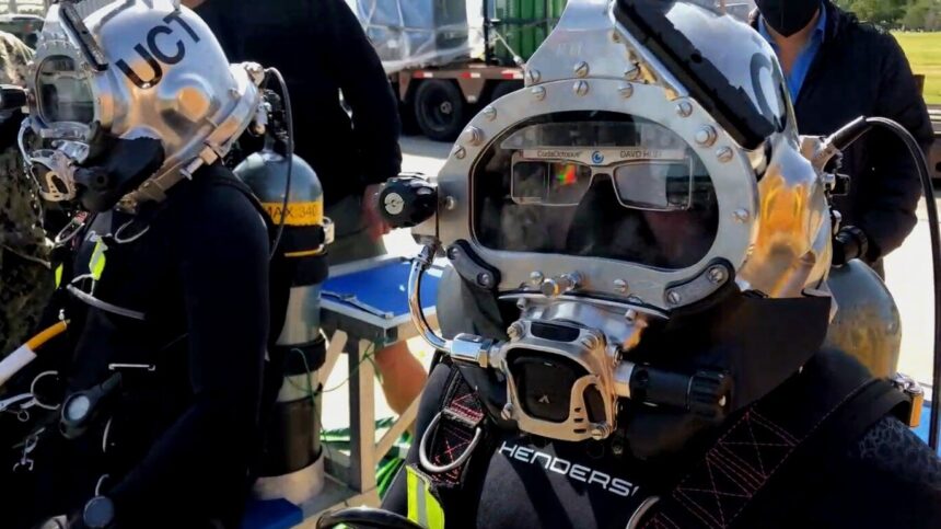 DAVD display helps divers navigate undersea conditions