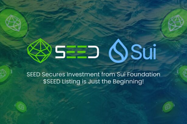 SEED secures investment from Sui Foundation to build a 100M-user Web3 Gaming Ecosystem on Sui