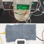 Yarn-like battery prototype uses seawater to power devices