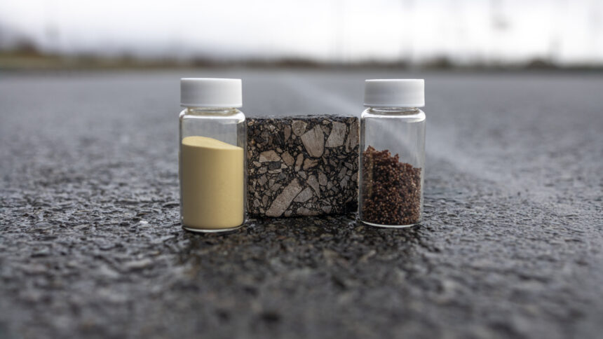 A step toward sustainable net-zero roads