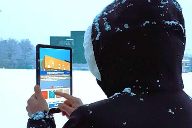 Augmented reality enables users to sense and experience architecture that doesn't exist yet