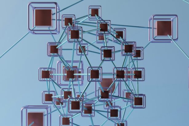 Connected blocks illustrating blockchain project Fetch.ai launching ASI-1 Mini, a native Web3 large language model designed to support complex agentic workflows.