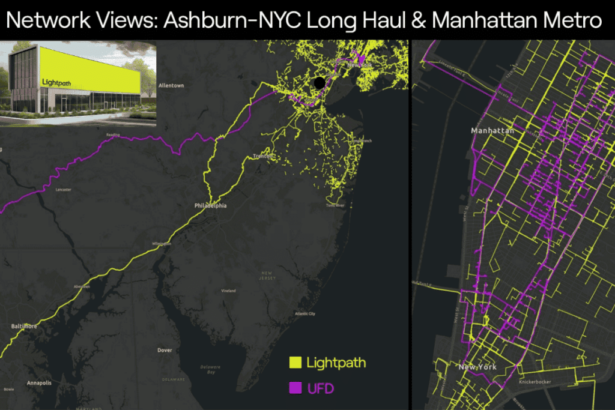 Lightpath expands NYC-Ashburn fiber network with UFD acquisition, adds edge data centers