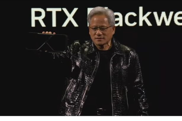 Nvidia CEO Jensen Huang meets with Donald Trump on AI