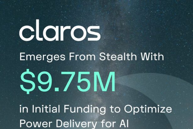 Claros Raises USD9.75M in Initial Funding
