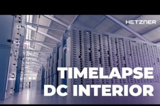 Hetzner Data Center Timelapse: High-Tech Infrastructure in Action