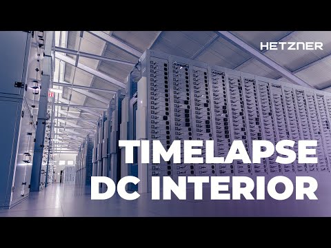 Hetzner Data Center Timelapse: High-Tech Infrastructure in Action