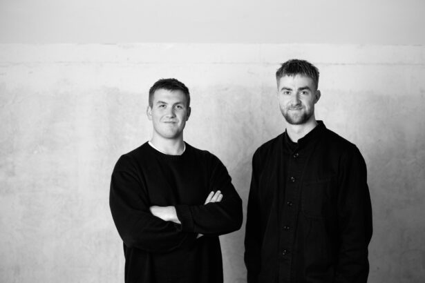 from left to right: Rupert Boddington and Hugo Bibby