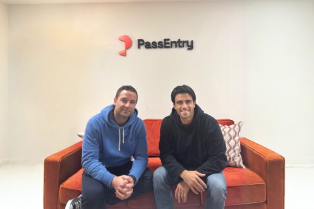 Josh Shepherd, COO and Co-Founder of PassEntry; Nico Cary, CTO and Co-Founder of PassEntry