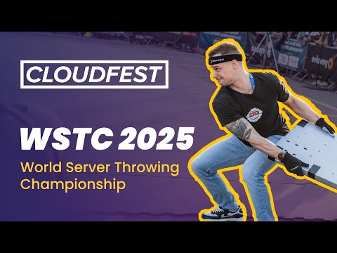 World Server Throwing Championship: A Sneak Peek at CloudFest 2025