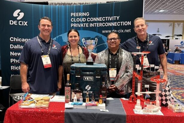 DE-CIX Sets 25 Tbit/s Traffic Record across Global IX Network