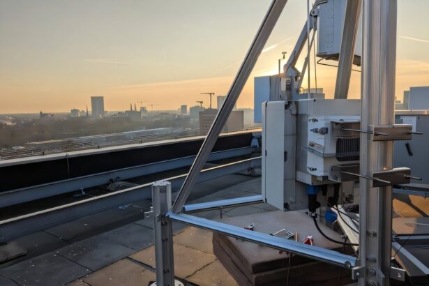 Invisible beams of light above Eindhoven provide super-fast wireless data transfer