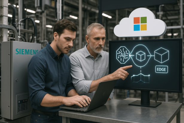 Siemens and Microsoft bridge IT-OT divide with AI-driven industrial edge integration