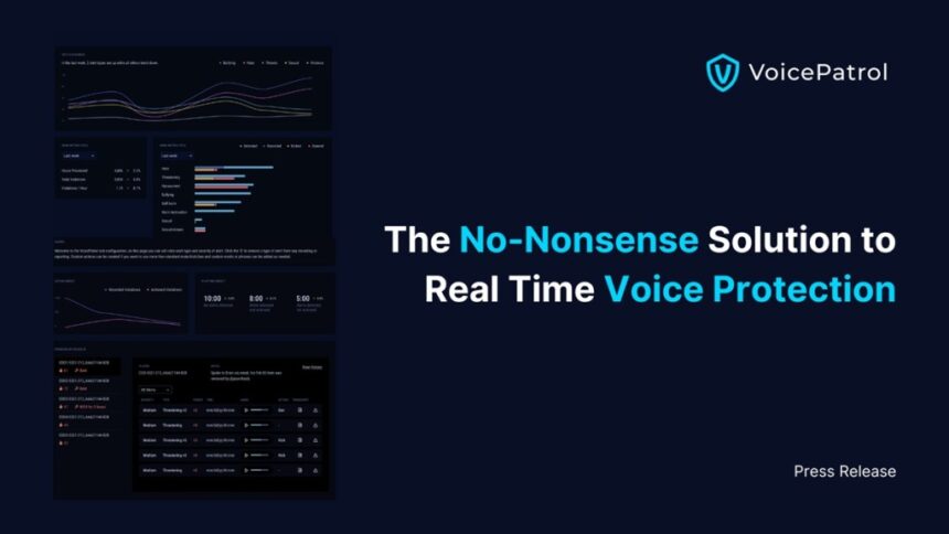 VoicePatrol unveils real-time AI voice protection for games
