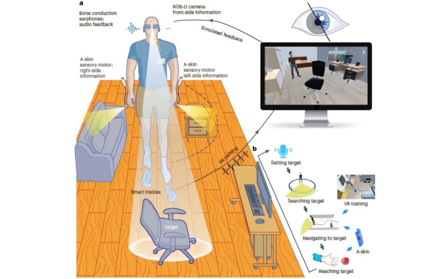 Wearable AI system helps blind people navigate