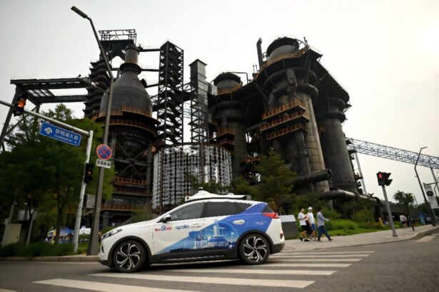 Baidu plans self-driving taxi tests in Europe this year