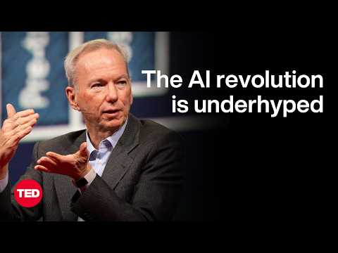 Interview Eric Schmidt at TED Talks: The AI Revolution Is Underhyped
