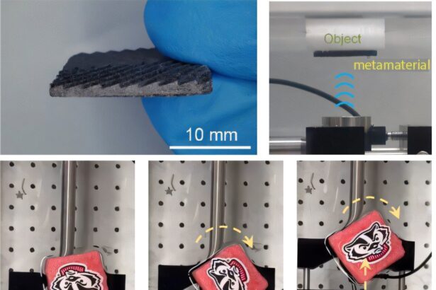 New metamaterial enables remote movement of objects underwater using sound