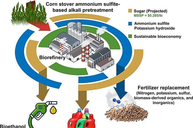 Scientists discover a new way to convert corn waste into low-cost sugar for biofuel