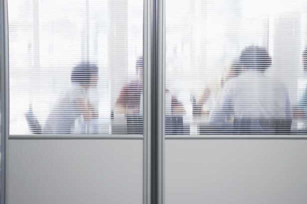 meeting behind privacy glass