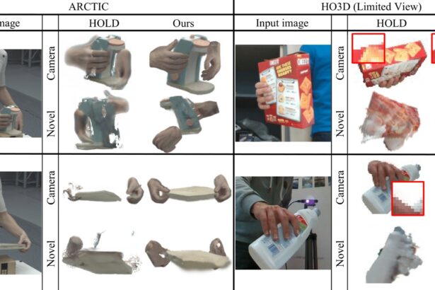 AI technology reconstructs 3D hand-object interactions from video, even when elements are obscured