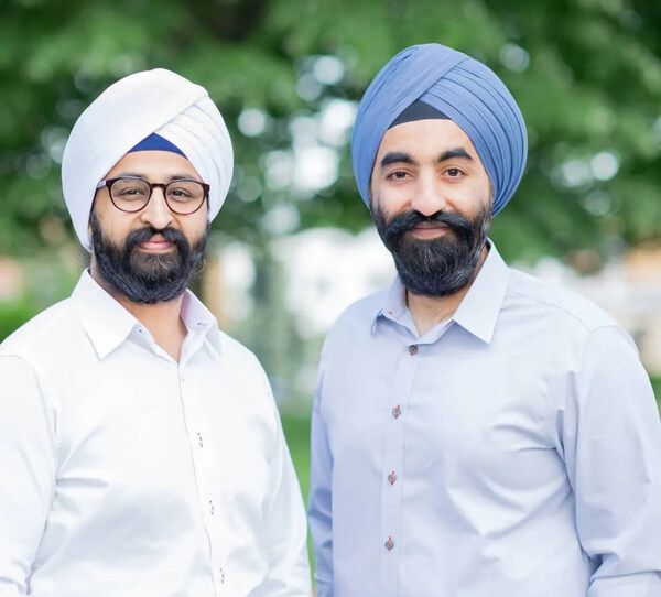 Canary Co-founders CEO Harman Singh Narula, left, and President Satjot "SJ" Sawhney.