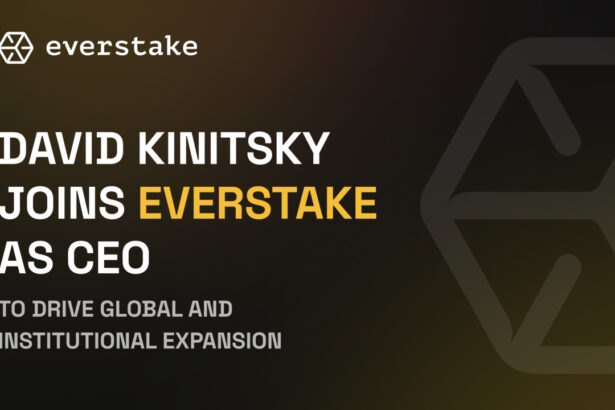 David Kinitsky Joins Everstake as CEO to Drive Institutional Growth, Investment and Global Expansion