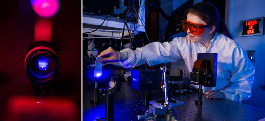 Light and AI drive precise motion in soft robotic arm