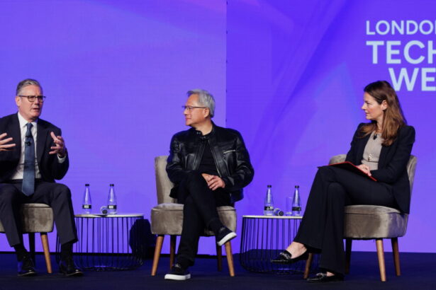 Nvidia CEO hails UK as the ‘perfect’ place to invest in AI