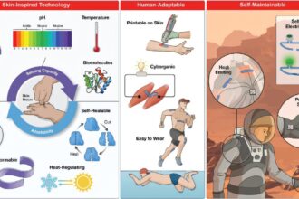 Self-healing electronic material uses graphene and polymer blend to mimic skin