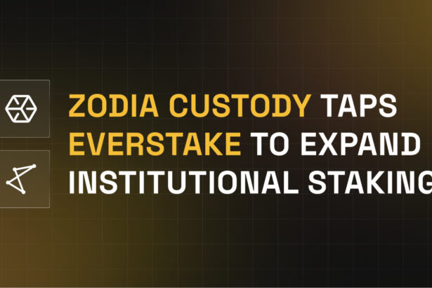 Zodia Custody Expands Institutional Staking with Everstake as Validator Partner Across Multiple PoS Networks