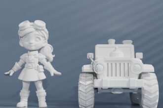 A model for 'art-grade' 3D assets