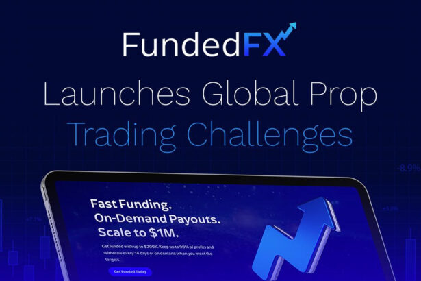 FundedFX Launches Global Prop Trading Challenges with Flexible Scaling and On-Demand Payouts