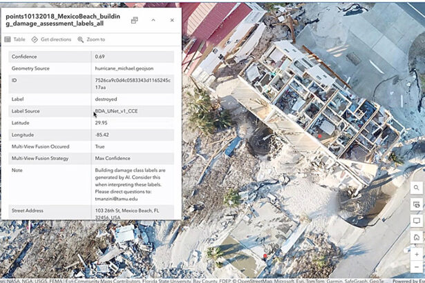 AI tool transforms drone images into instant disaster area maps for responders