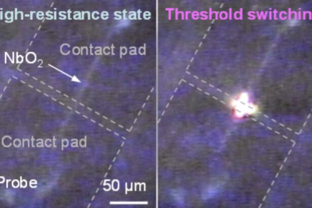 Electro-optical Mott neurons made of niobium dioxide created for brain-inspired computing