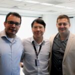 Fu2re partners: Thiago Cazes, André Sih, and Rodrigo Ferreira