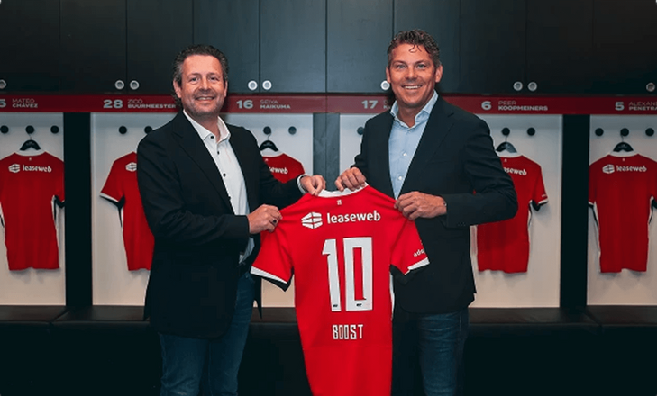 Leaseweb Named Official Shirt Sponsor of Dutch Football Team AZ