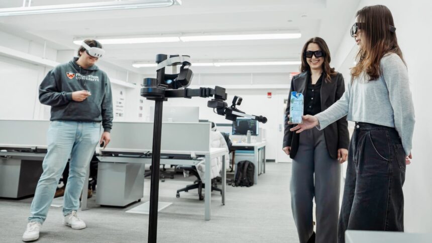 Virtual reality merges with robotics to create seamless physical interactions