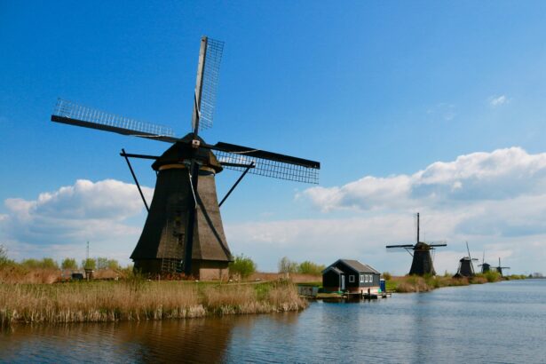 Photo of a windmill for an article on the growth of data centres in the Netherlands.