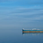 Illustrative image of tanker for article on AI sea navigation aids.