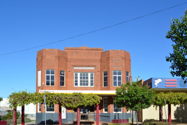 Illustrative photo of bank for article on AI banking automation.