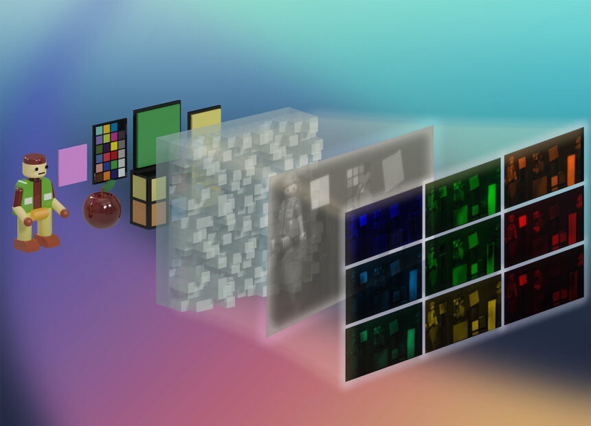 Compact camera uses 25 color channels for high-speed, high-definition hyperspectral video